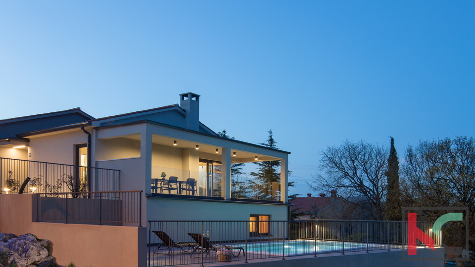 ISTRA, LABIN, VILA S OTVORENIM POGLEDOM NA MORE, #PRODAJA