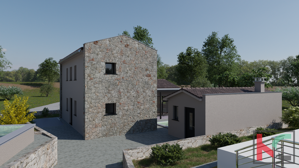 ISTRA, FILIPANA, KUĆA SA BAZENOM, MIRNA LOKACIJA #PRODAJA