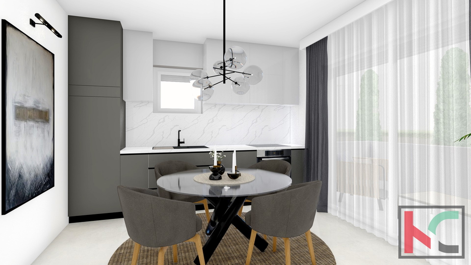 PULA&comma; OBITELJSKI STAN SA GARA&Zcaron;OM&comma; NOVOGRADNJA&comma; &num;EKSKLUZIVNO ZASTUPANJE