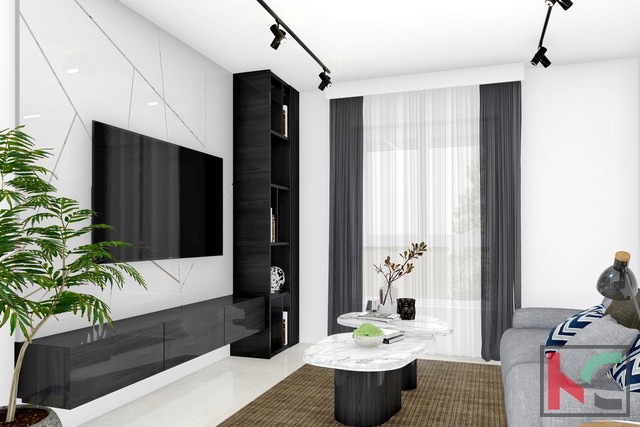 PULA, OBITELJSKI STAN SA GARAŽOM, NOVOGRADNJA, #EKSKLUZIVNA PRODAJA