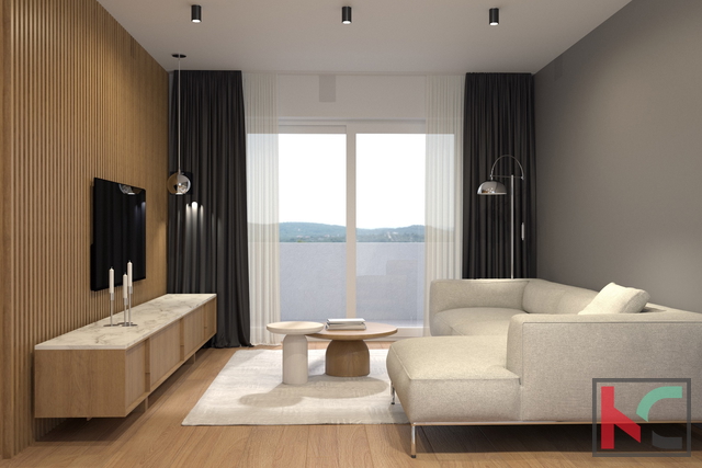 PULA, ŠIJANA, STAN 64,92M2  STAN S LOĐOM I DVA PARKING MJESTA , #PRODAJA