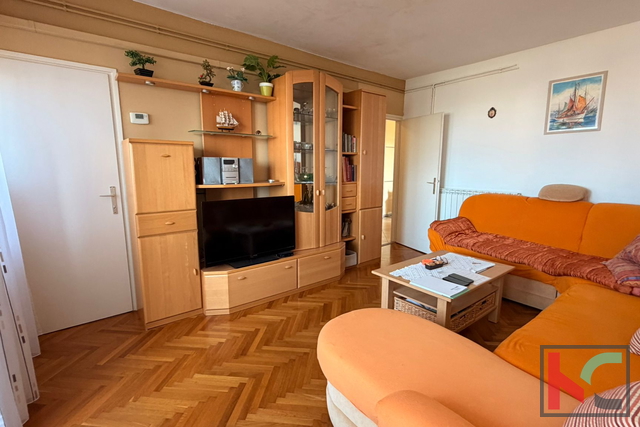 PULA, VERUDA, SONČNO STANOVANJE 60,57 m2 NA FANTASTIČNI LOKACIJI, DVIGALO, PRODAJA