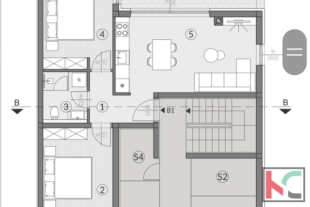 Appartamento, 71 m2, Vendita, Pula - Valdebek
