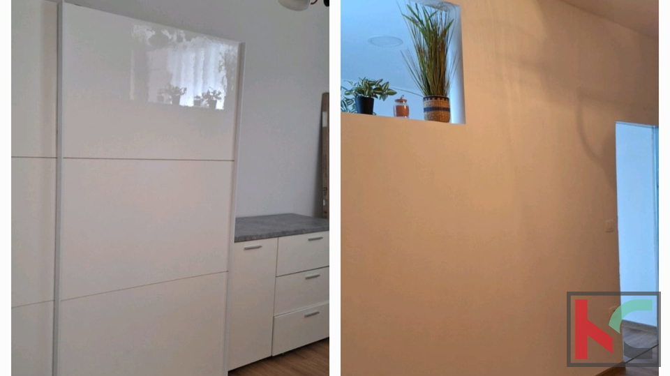 Pula, dvosobno stanovanje z garažo v uporabo, na dobri lokaciji, 40,98 m2 #prodaja