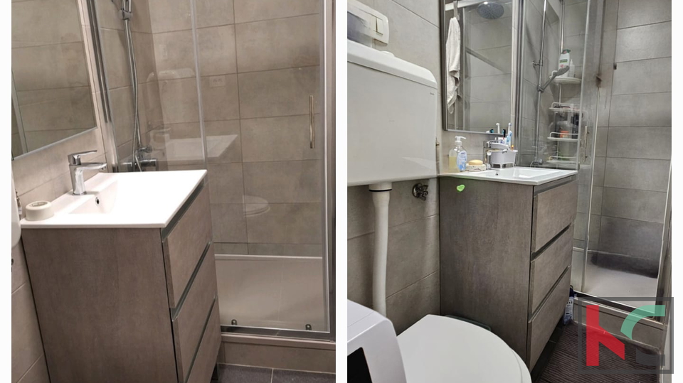 Pula, dvosobno stanovanje z garažo v uporabo, na dobri lokaciji, 40,98 m2 #prodaja