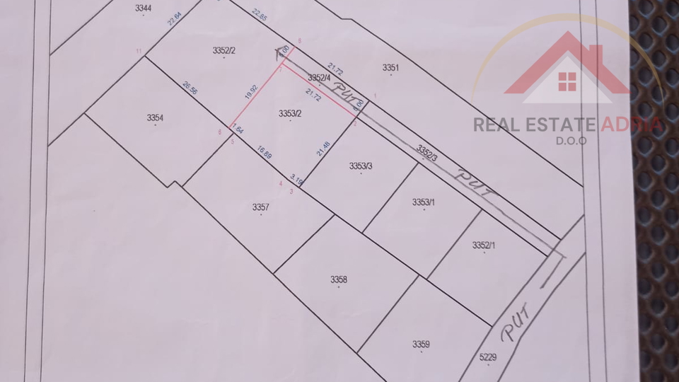 Building land for sale in Turnje, Zadar County