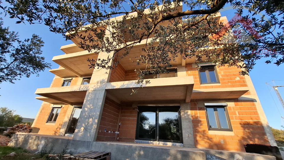 First floor apartment with sea view for sale, new building, Turanj, Zadar County, Croatia