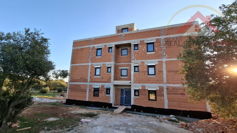 First floor apartment with sea view for sale, new building, Turanj, Zadar County, Croatia