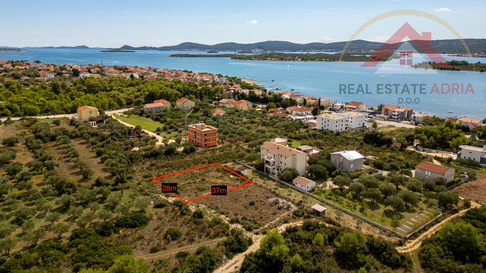 First floor apartment with sea view for sale, new building, Turanj, Zadar County, Croatia