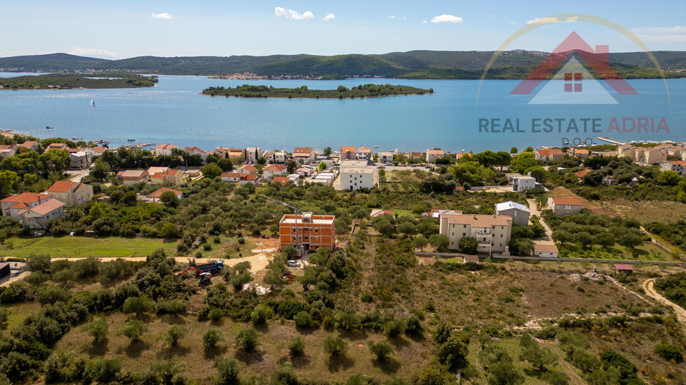 First floor apartment with sea view for sale, new building, Turanj, Zadar County, Croatia