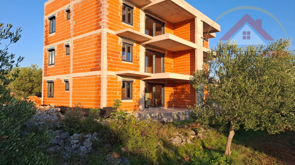 First floor apartment with sea view for sale, new building, Turanj, Zadar County, Croatia