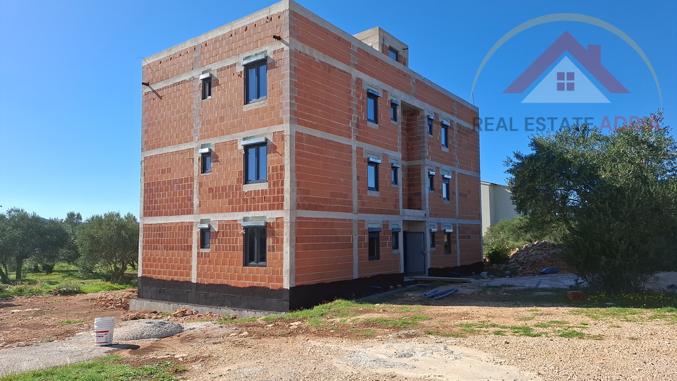 First floor apartment with sea view for sale, new building, Turanj, Zadar County, Croatia