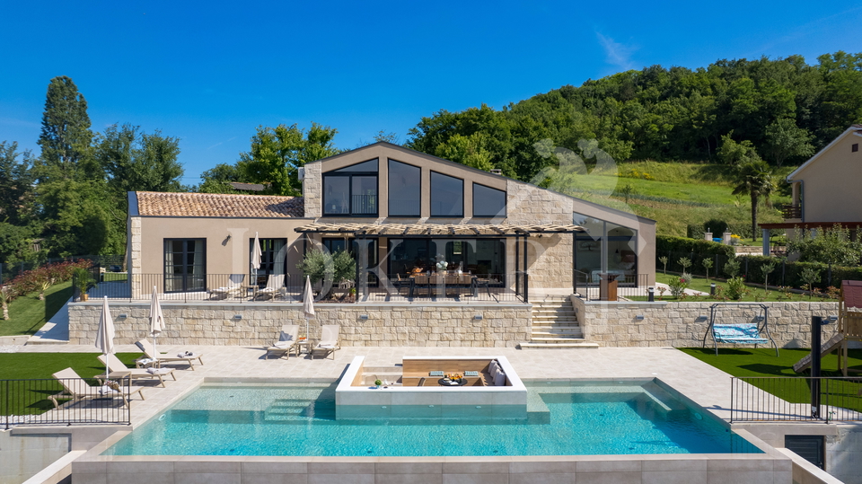 Villa s maslinikom, Istra, novogradnja 2024