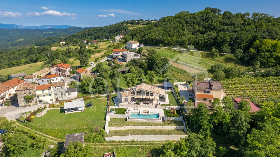 Villa s maslinikom, Istra, novogradnja 2024