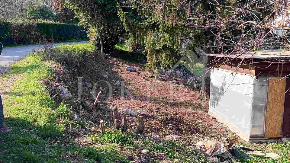 Građevinski teren sa otvorenim pogledom na cijeli Kvarner