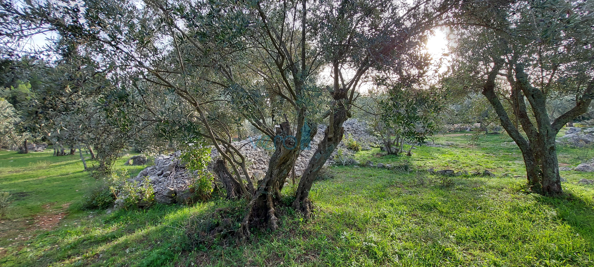 Grad Krk, građevinsko zemljište 150m do mora za turističko-ugostiteljske namjene