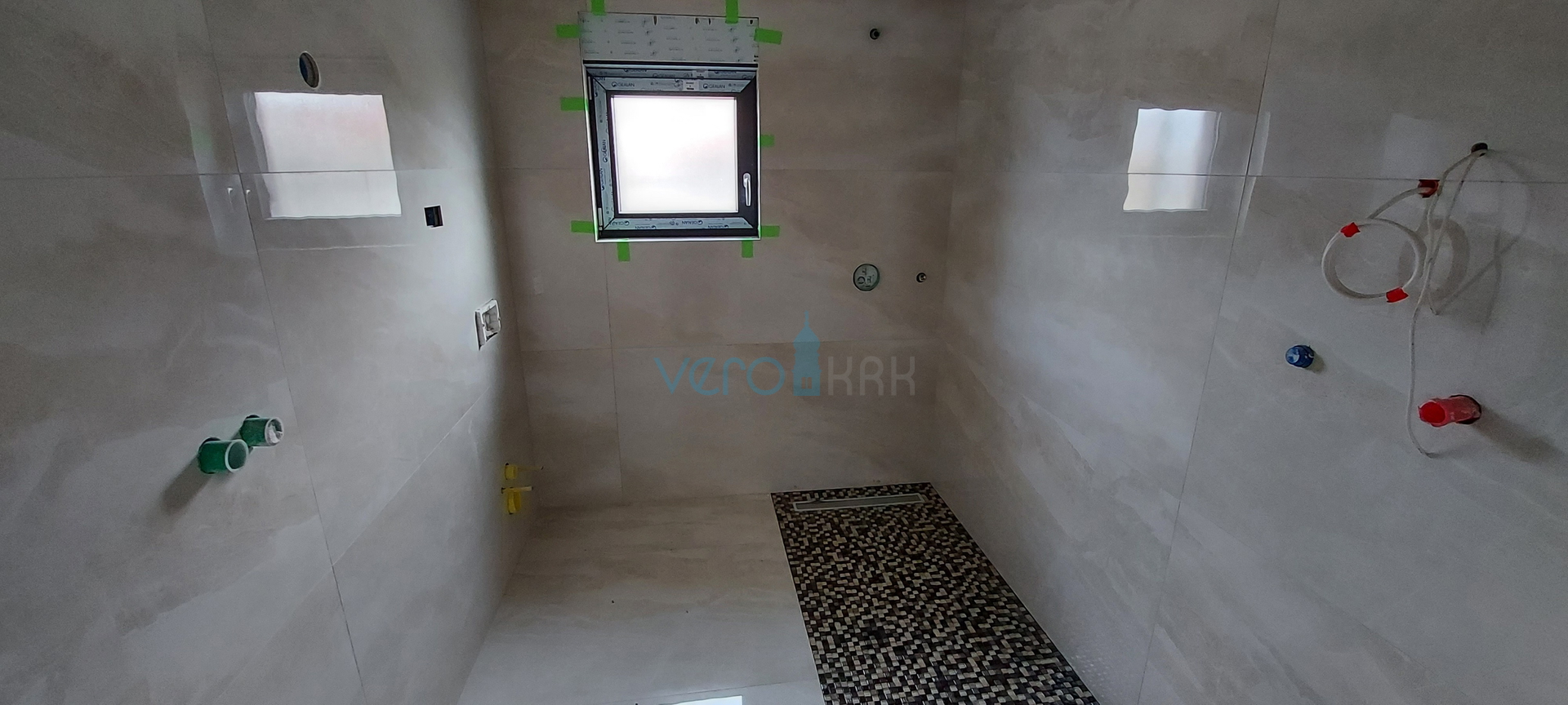 Malinska, okolica, 2S+DB stan u novogradnji s pogledom na more, prodaja