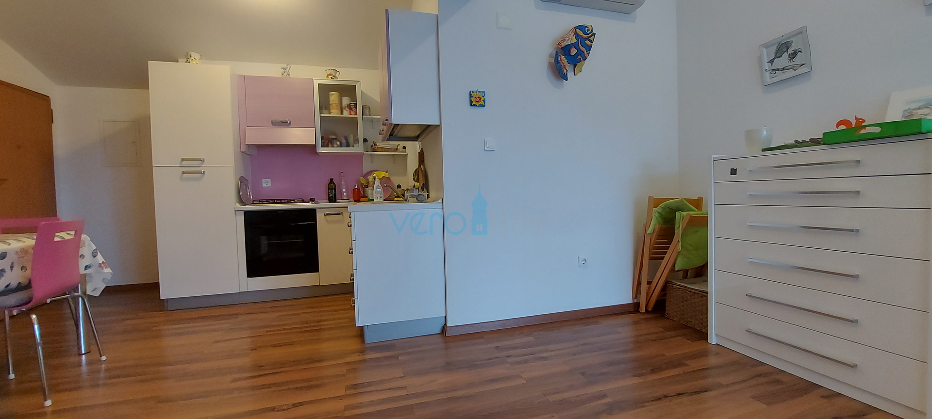 Šilo, island of Krk, apartment 44 m2, sea view, swimming pool, for sale