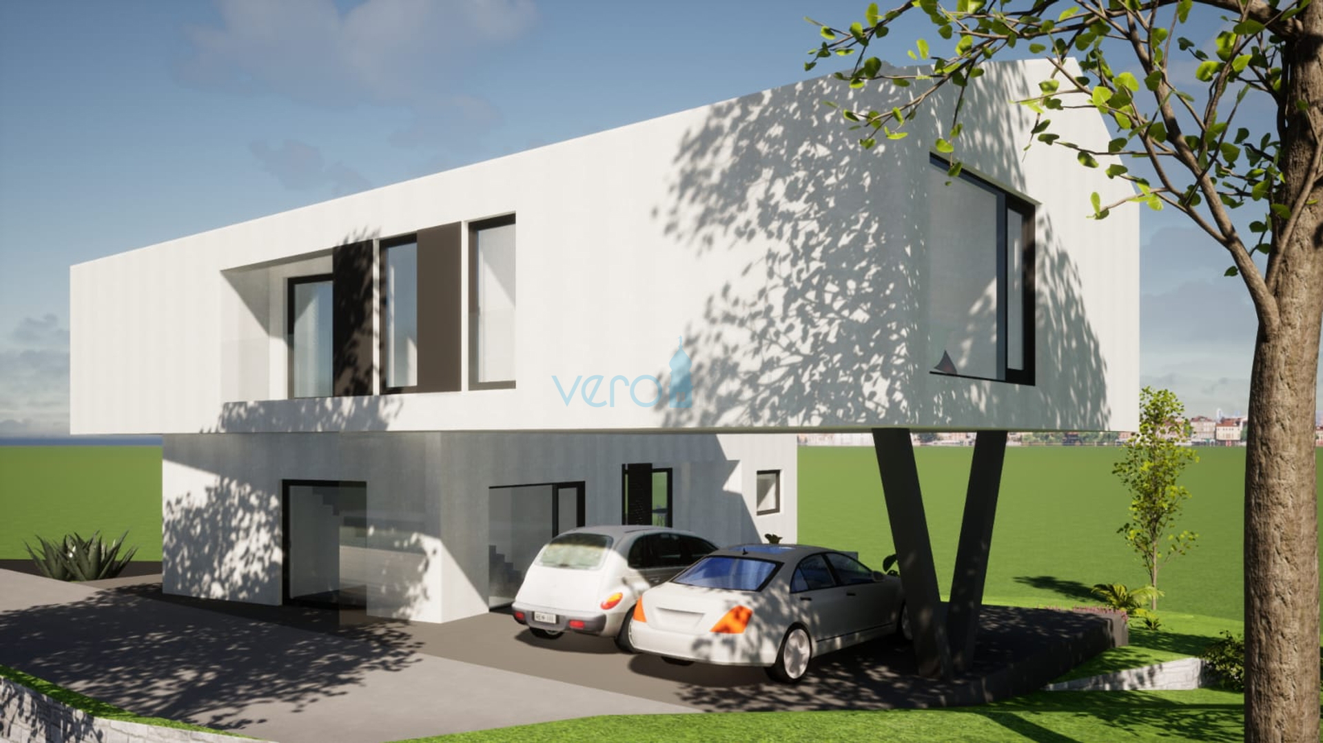 Vrbnik,Građevinsko zemljište 1231 m2,top lokacija,pogled,prodaja