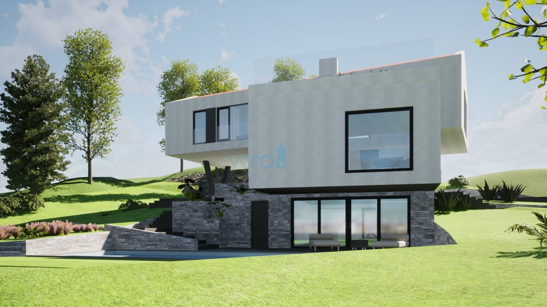 Vrbnik,Građevinsko zemljište 1231 m2,top lokacija,pogled,prodaja