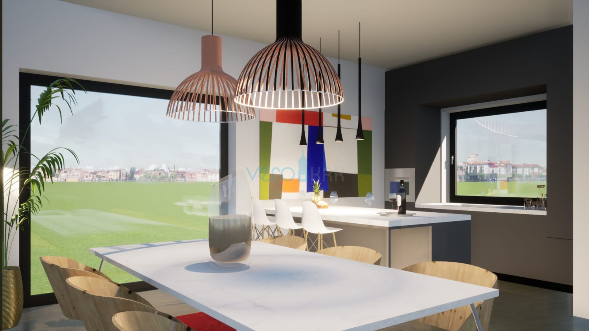 Vrbnik,Građevinsko zemljište 1231 m2,top lokacija,pogled,prodaja