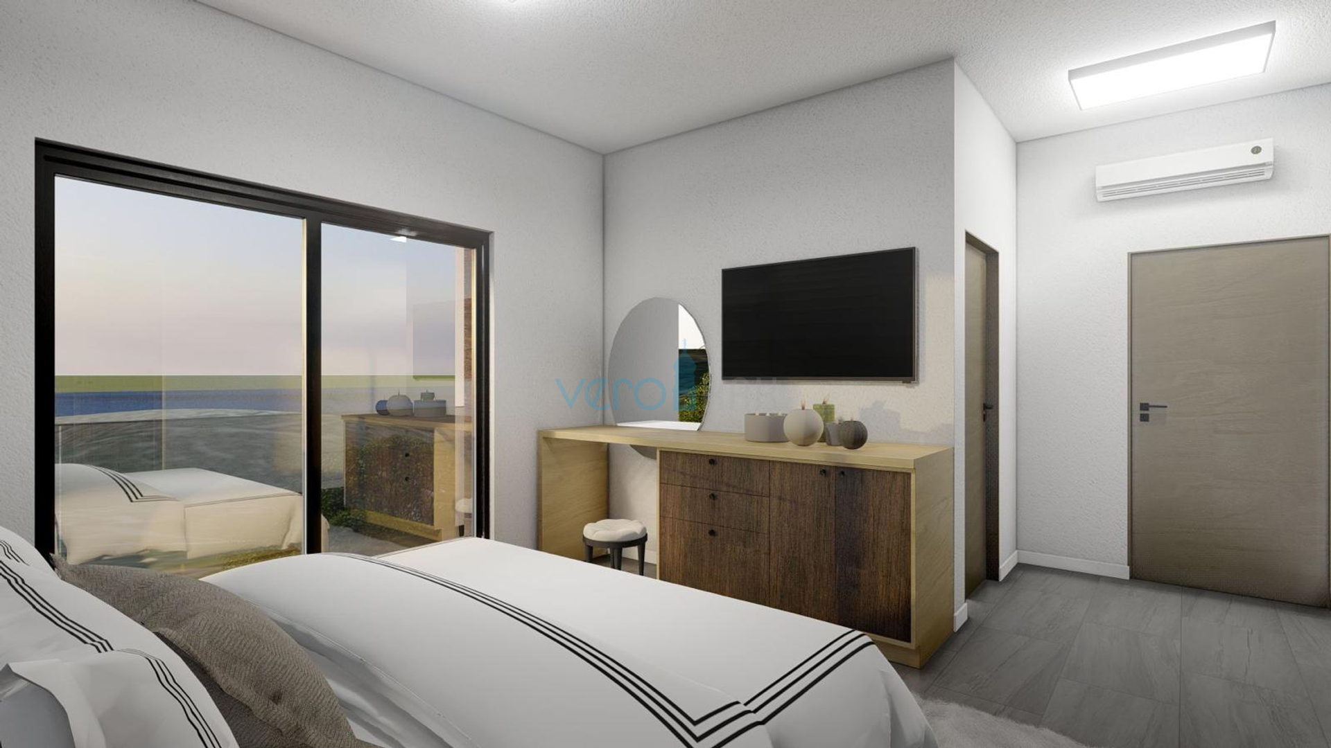 Vrbnik, otok Krk, stan 175 m2, 1. kat, terasa 40 m2, prodaja