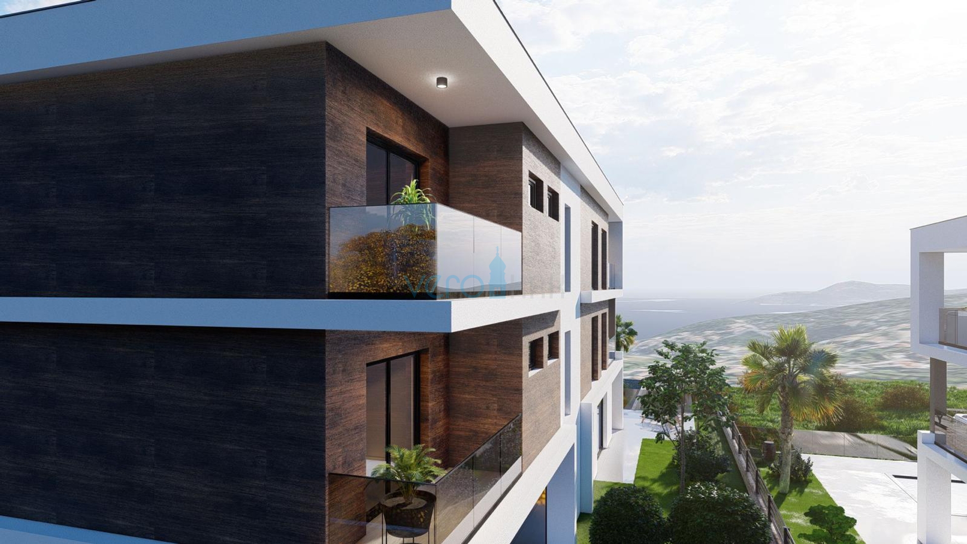 Vrbnik, otok Krk, stan 175 m2, 1. kat, terasa 40 m2, prodaja