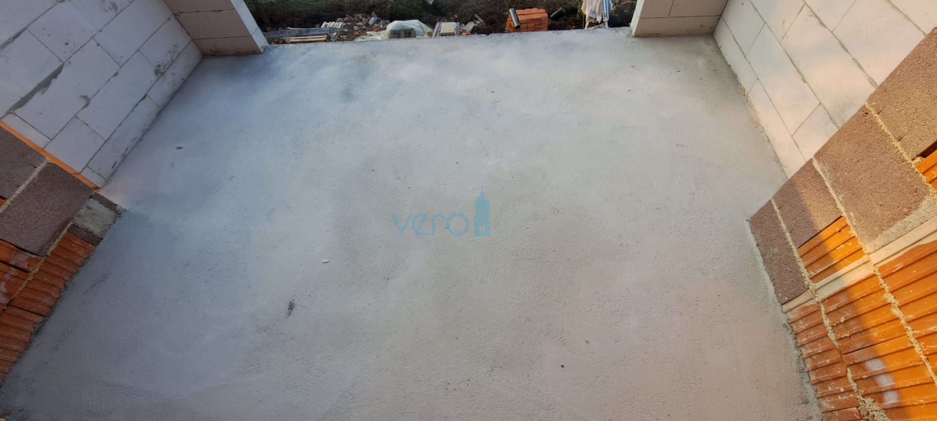 Malinska, wider area, two-bedroom apartment with living room under construction, for sale