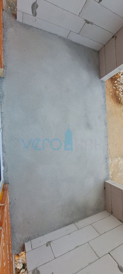 Malinska, wider area, two-bedroom apartment with living room under construction, for sale