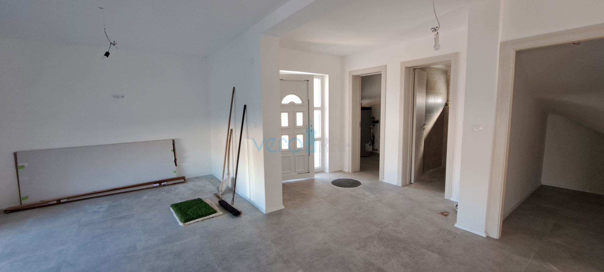 Malinska, wider surroundings, Newly built detached house 170 m2 with a beautiful view of the sea, for sale