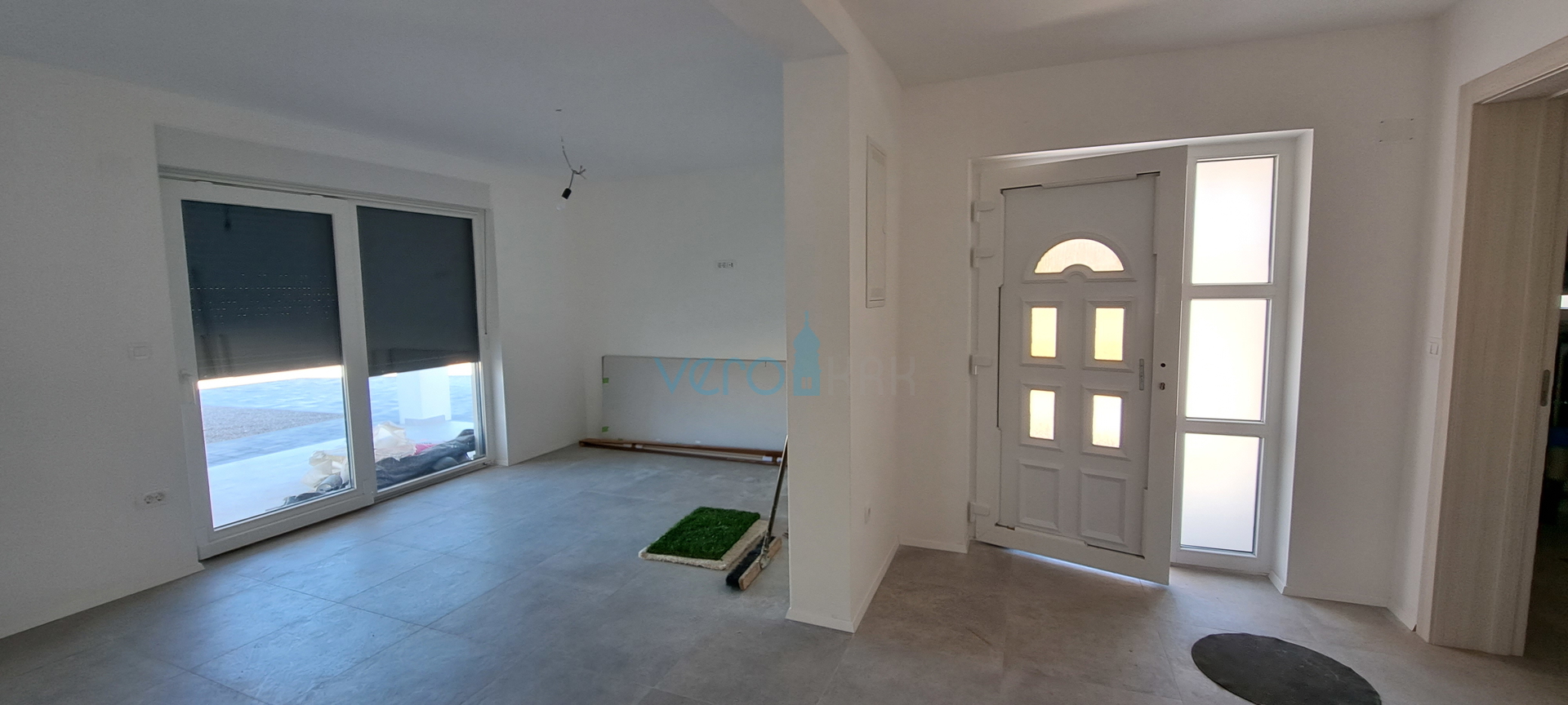 Malinska, wider surroundings, Newly built detached house 170 m2 with a beautiful view of the sea, for sale