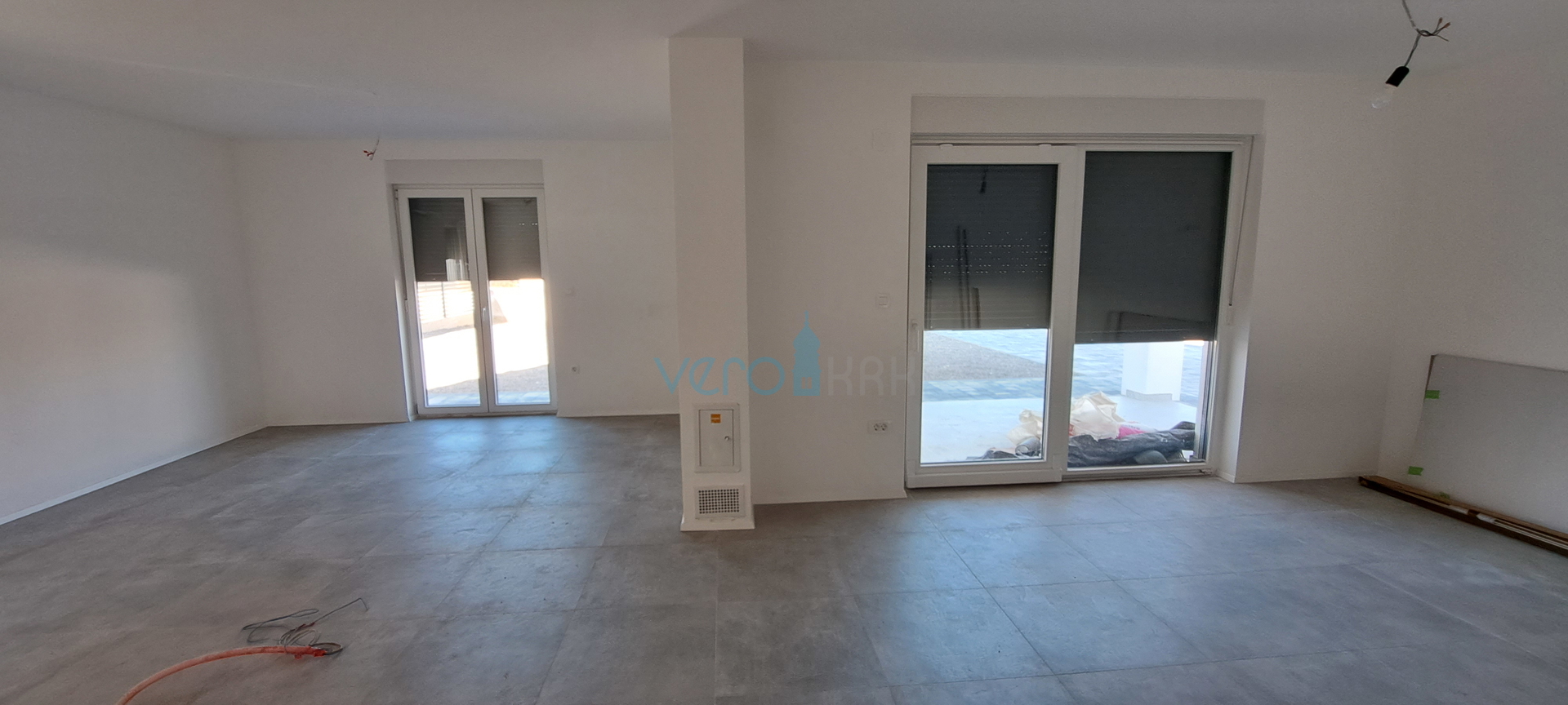 Malinska, wider surroundings, Newly built detached house 170 m2 with a beautiful view of the sea, for sale