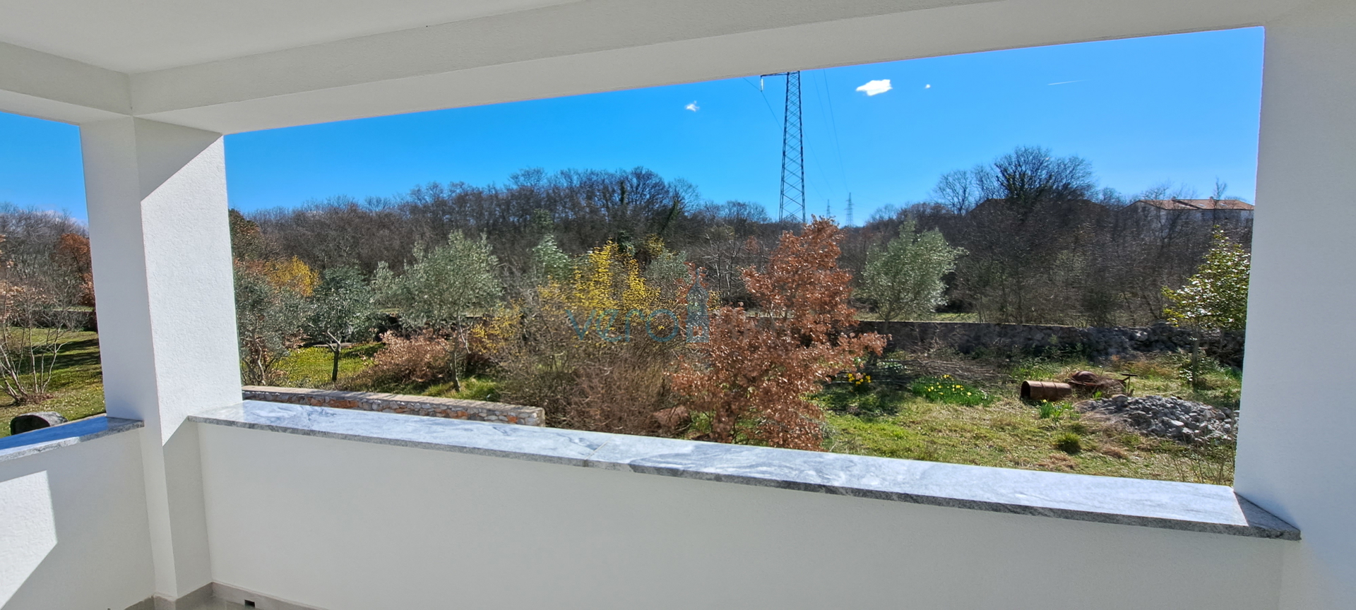 Malinska, wider surroundings, Newly built detached house 170 m2 with a beautiful view of the sea, for sale