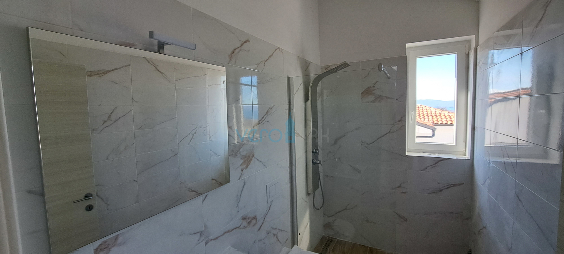 Malinska, wider surroundings, Newly built detached house 170 m2 with a beautiful view of the sea, for sale