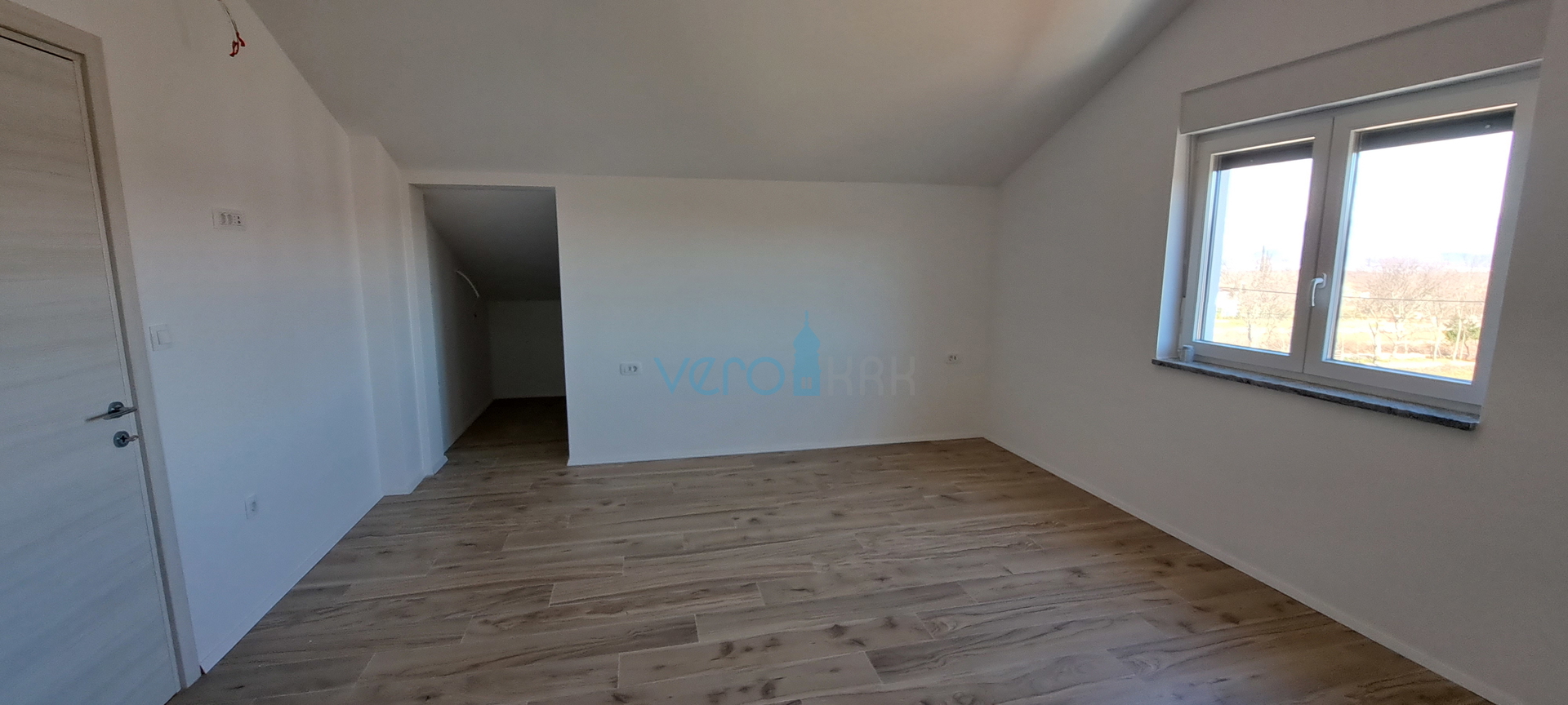 Malinska, wider surroundings, Newly built detached house 170 m2 with a beautiful view of the sea, for sale