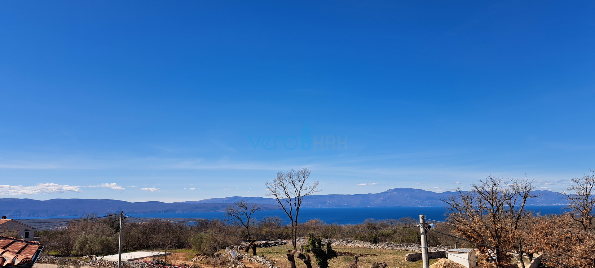 Malinska, wider surroundings, Newly built detached house 170 m2 with a beautiful view of the sea, for sale
