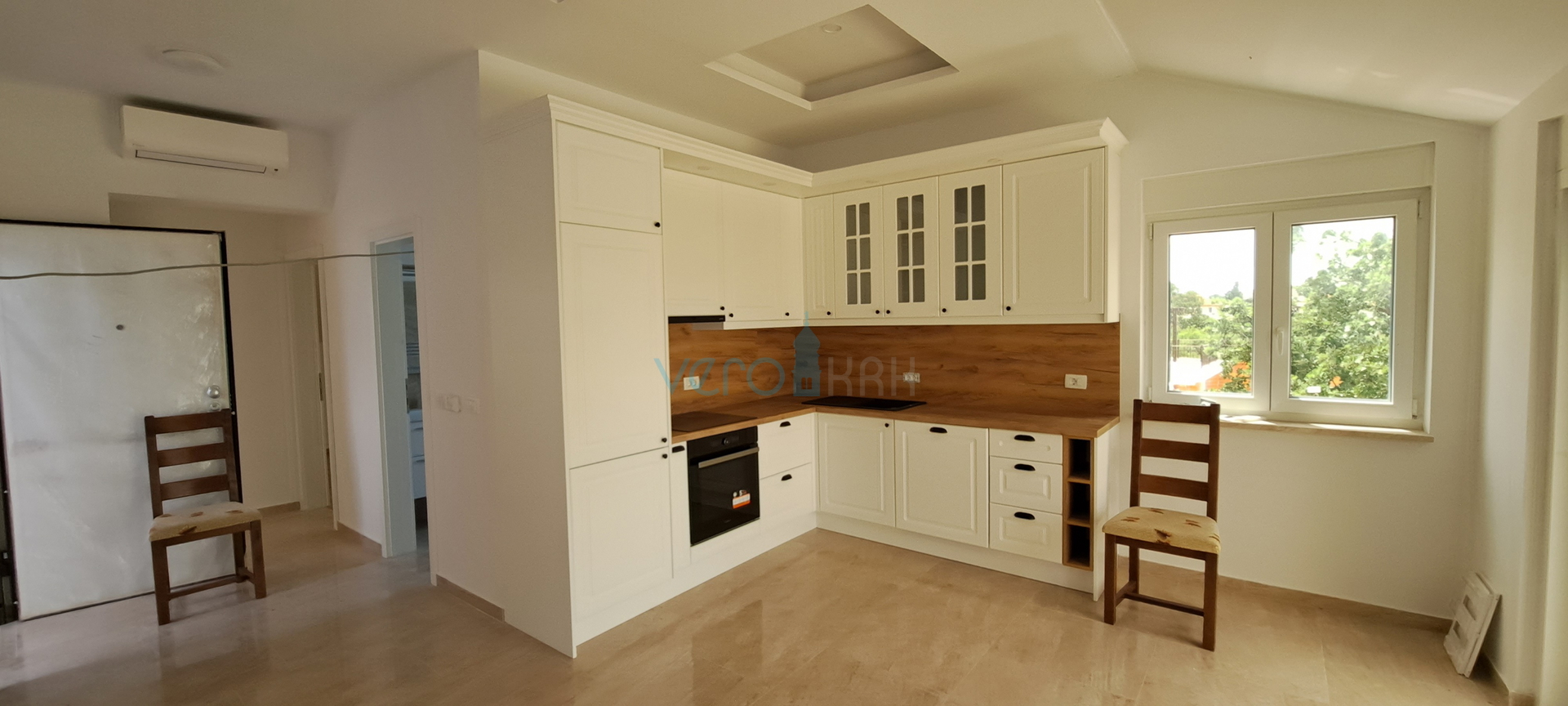 Otok Krk, Njivice, dvosoban stan 58 m2 sa prekrasnim panoramskim pogledom na more