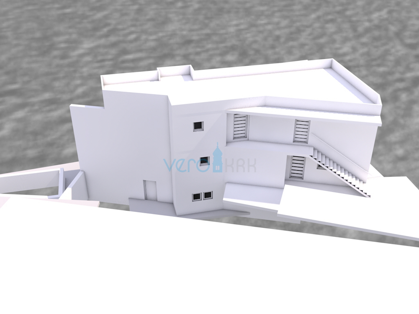 Kvarner, Novi Vinodolski, Klenovica - parcela 566m2, kuća s bazenom, pogled na more, prodaja