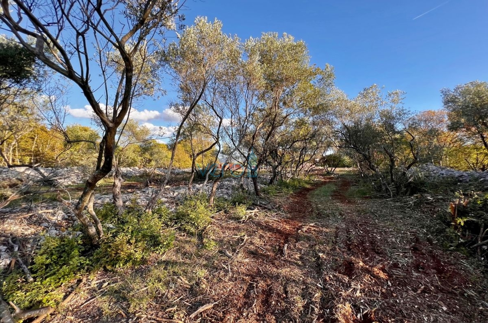 Vrbnik, surroundings, Building land 794 m2 with submitted documentation for a building permit, for sale