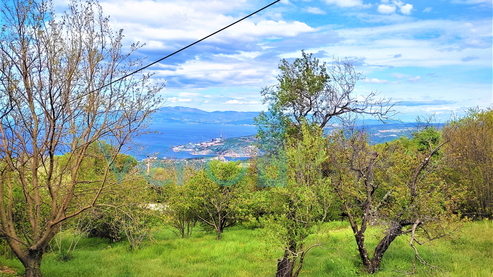 Hreljin - kuća sa prekrasnim pogledom + građevinski teren 876 m2, prodaja