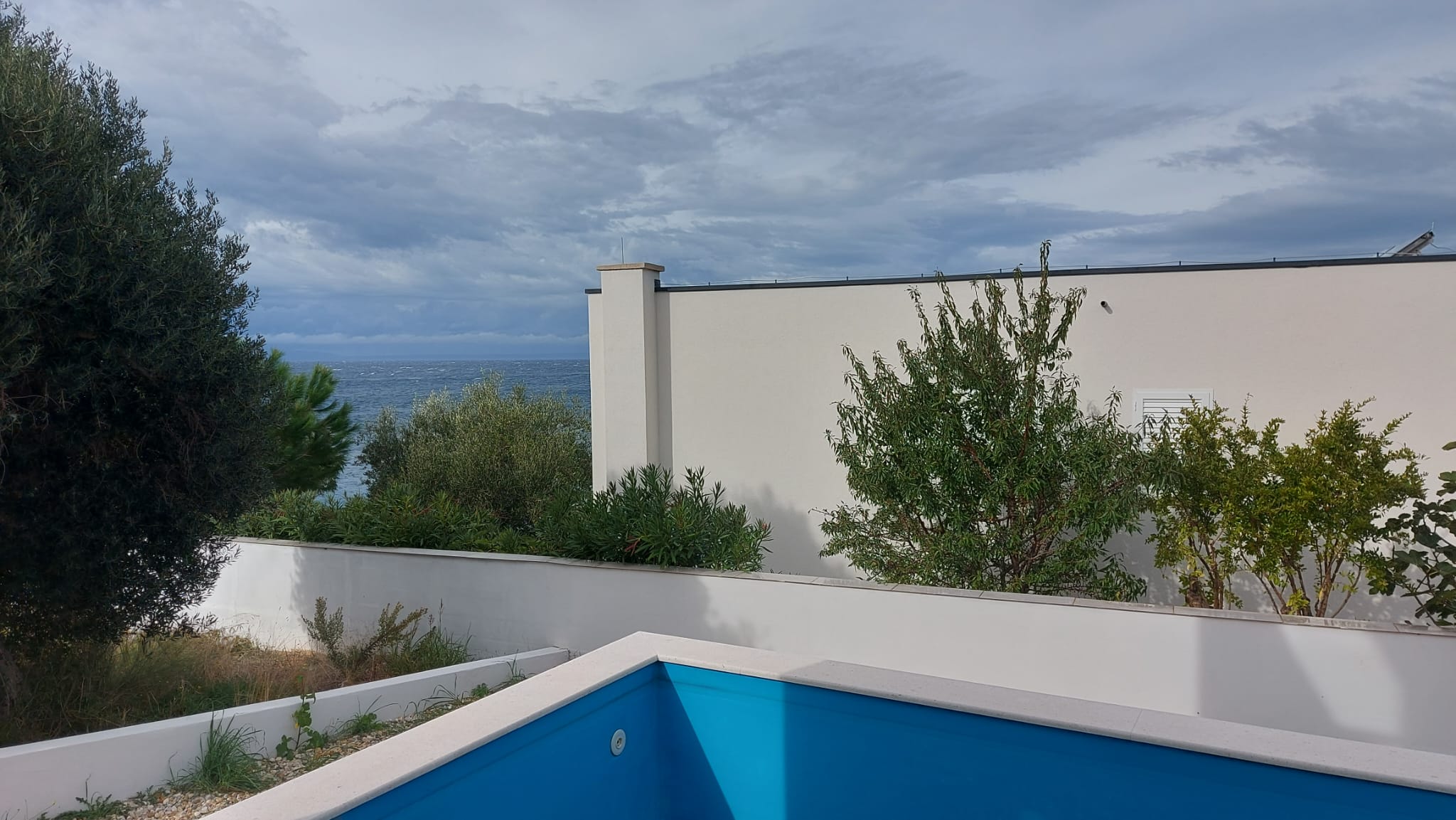 Insel Pag, Novalja, weitere Umgebung, Villa 2. Reihe zum Meer, Schwimmbad, zu verkaufen