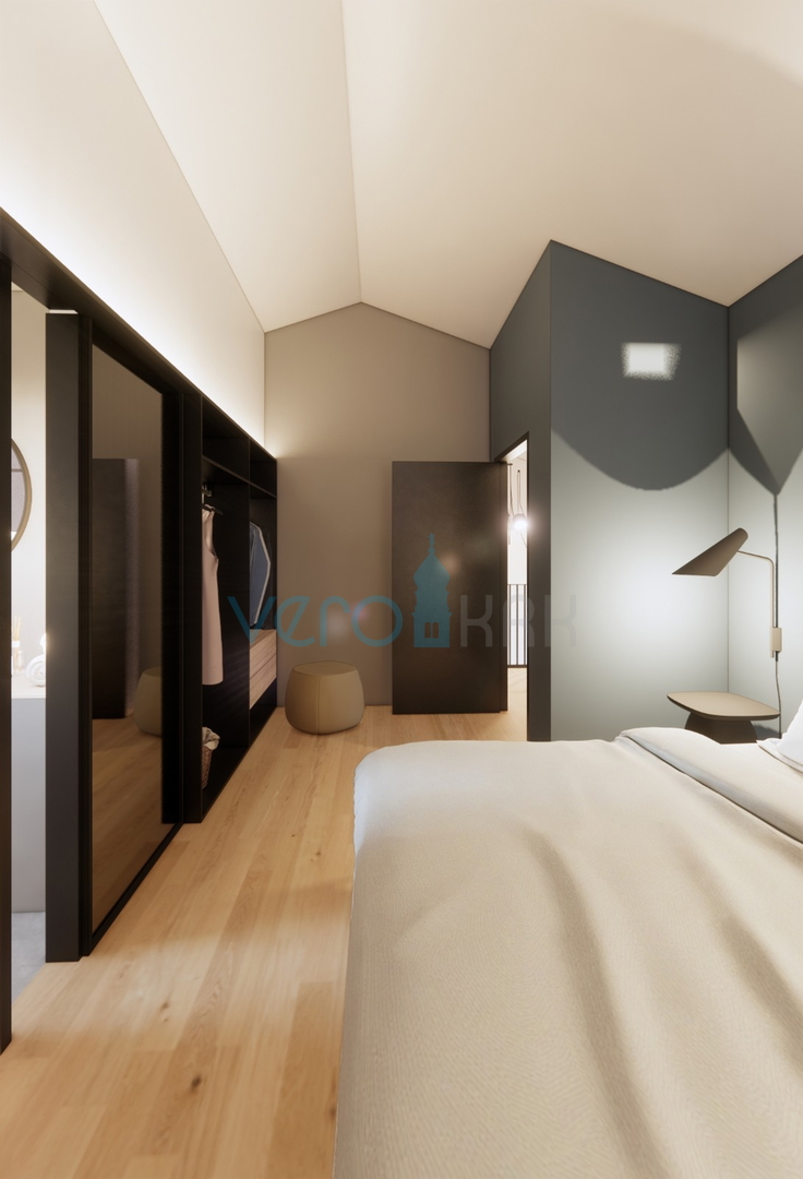 Krk grad, građevinsko zemljište 806m2,  panoramski pogled, projektna dokumentacija, odlična lokacija, prodaja