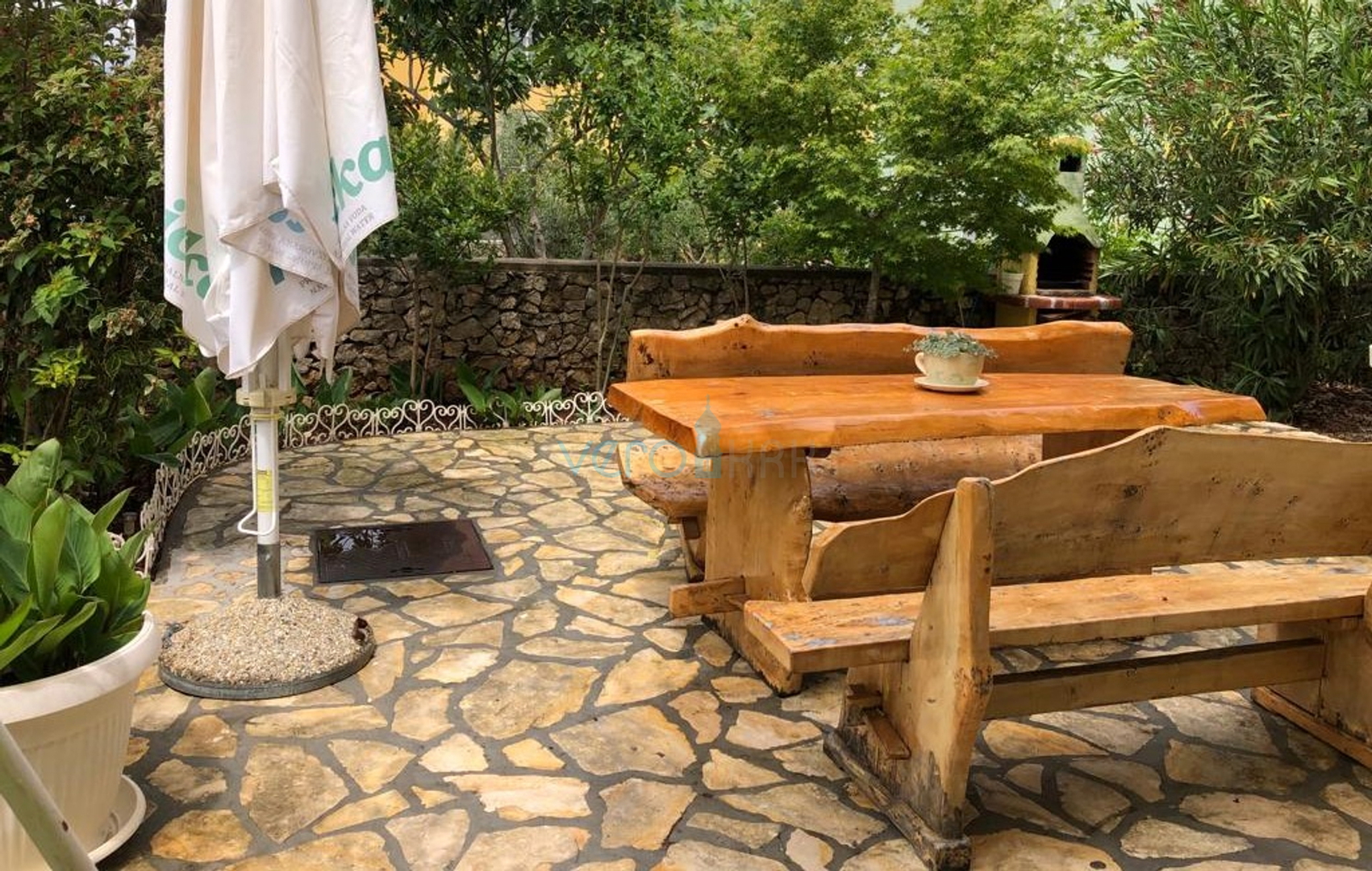 Insel Krk, Bucht Soline, Einzimmerwohnung, 57 m², Erdgeschoss, Verkauf