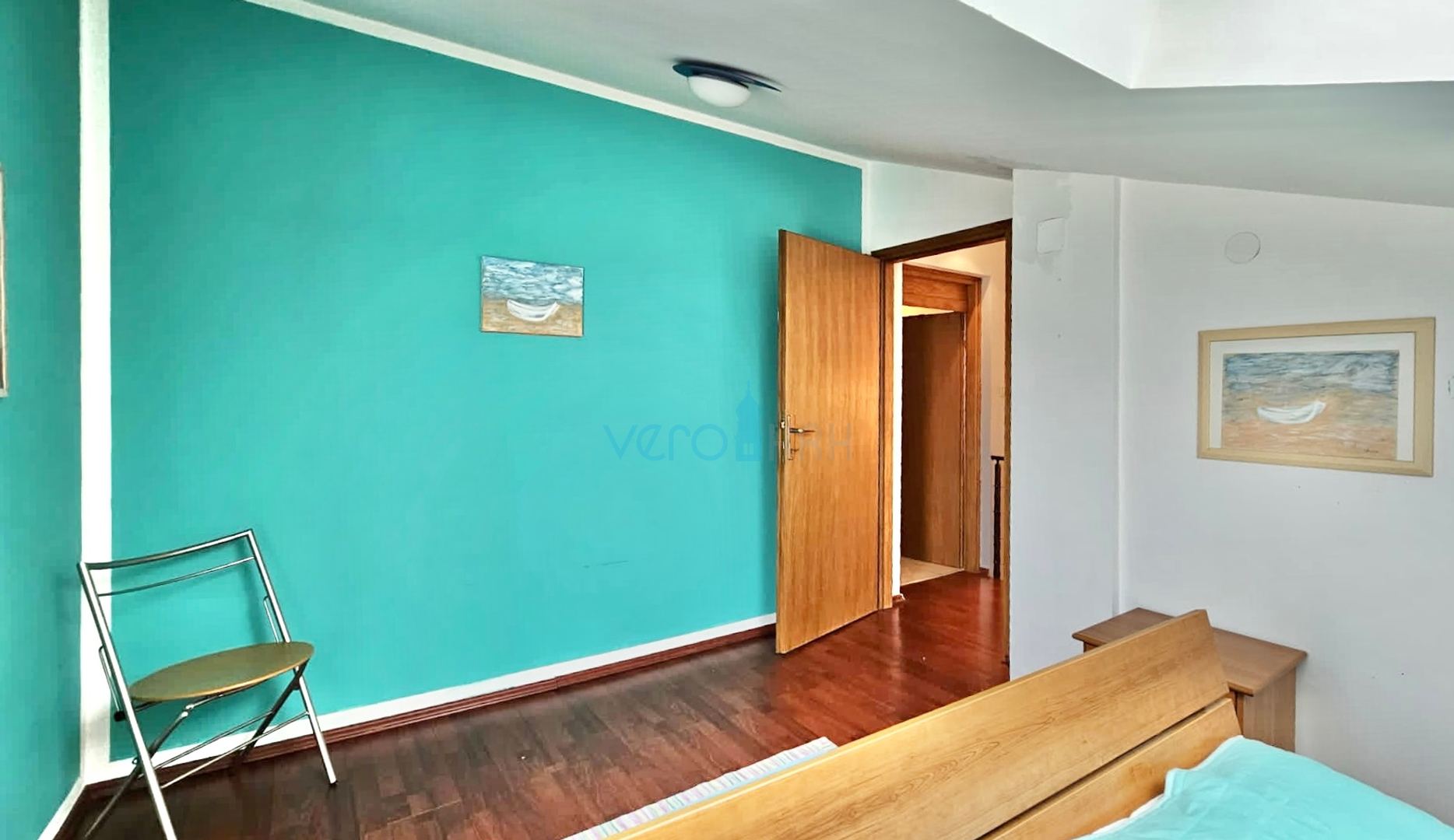 Insel Krk, Gebiet Malinska, Wohnung 108m2, Aussicht, 150m zum Meer, zu verkaufen