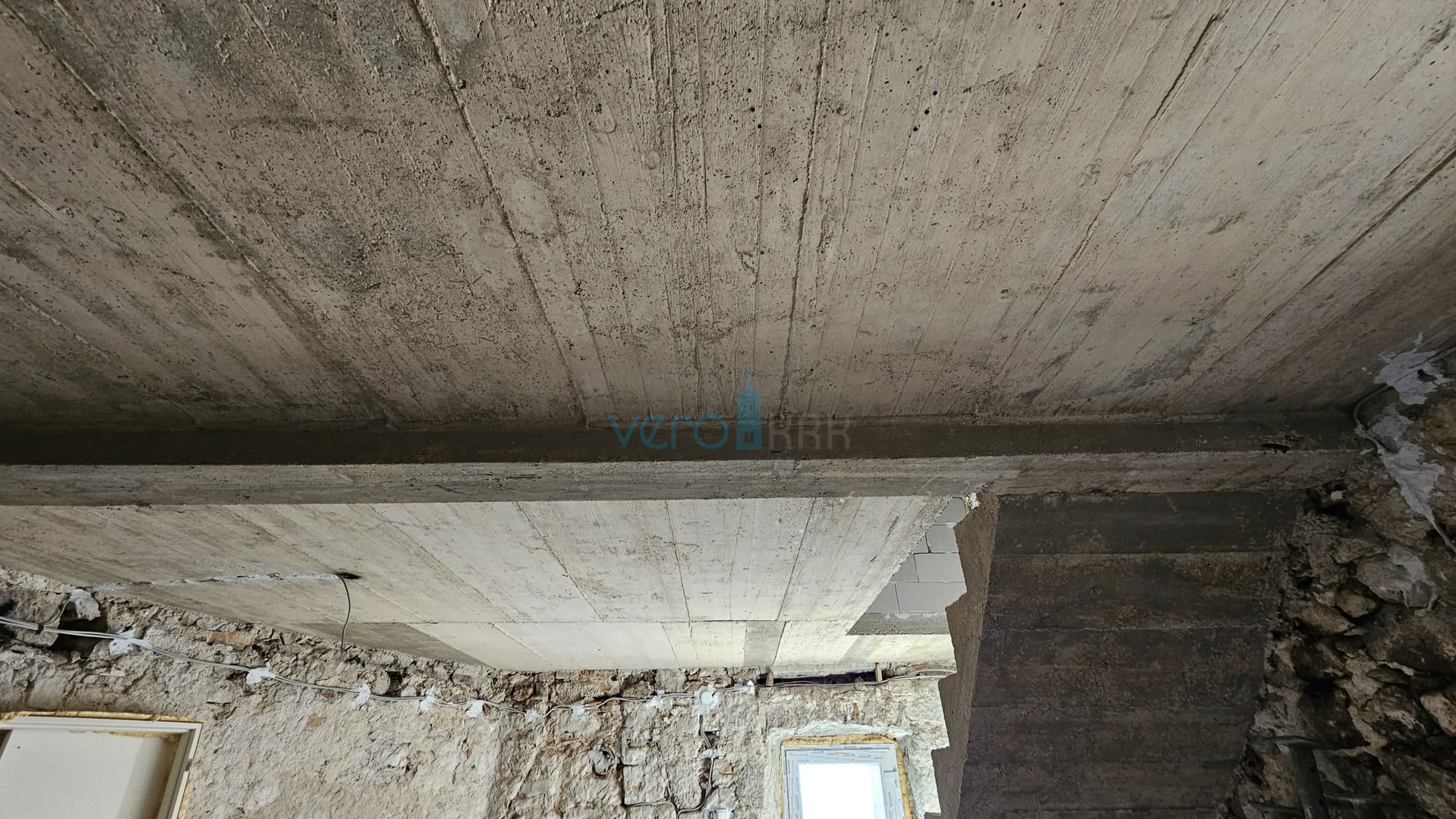 Krk Island, Stara Baška, stone house, detached, 60m to the sea, parking, view, for sale