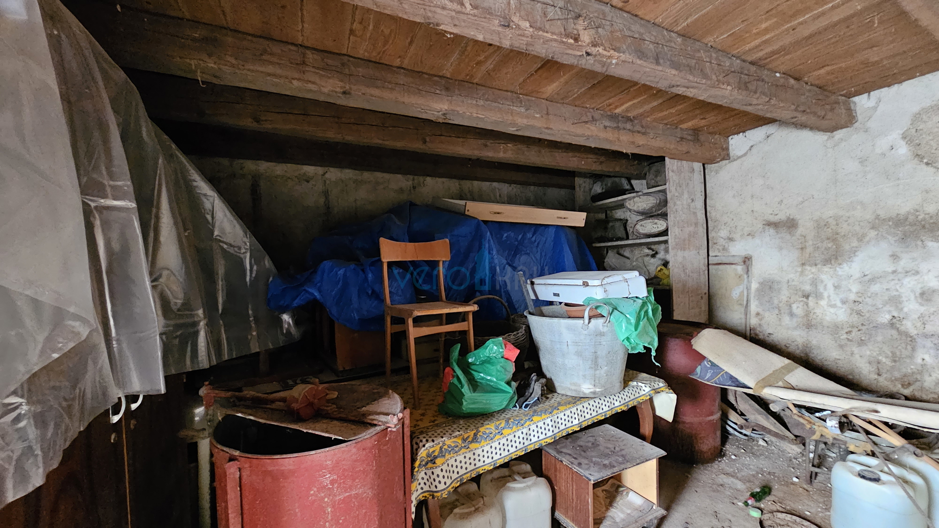 Krk Island, Stara Baška, stone house, detached, 60m to the sea, parking, view, for sale