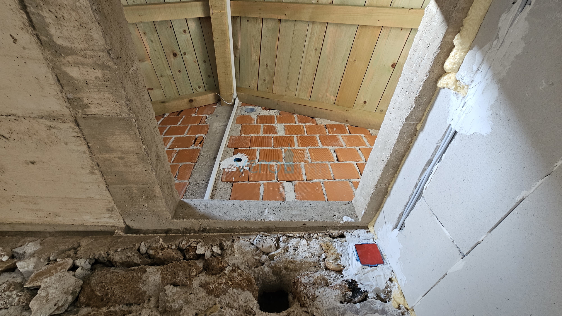 Krk Island, Stara Baška, stone house, detached, 60m to the sea, parking, view, for sale