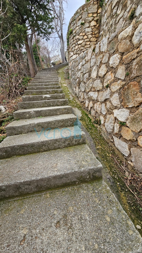 Krk Island, Stara Baška, stone house, detached, 60m to the sea, parking, view, for sale