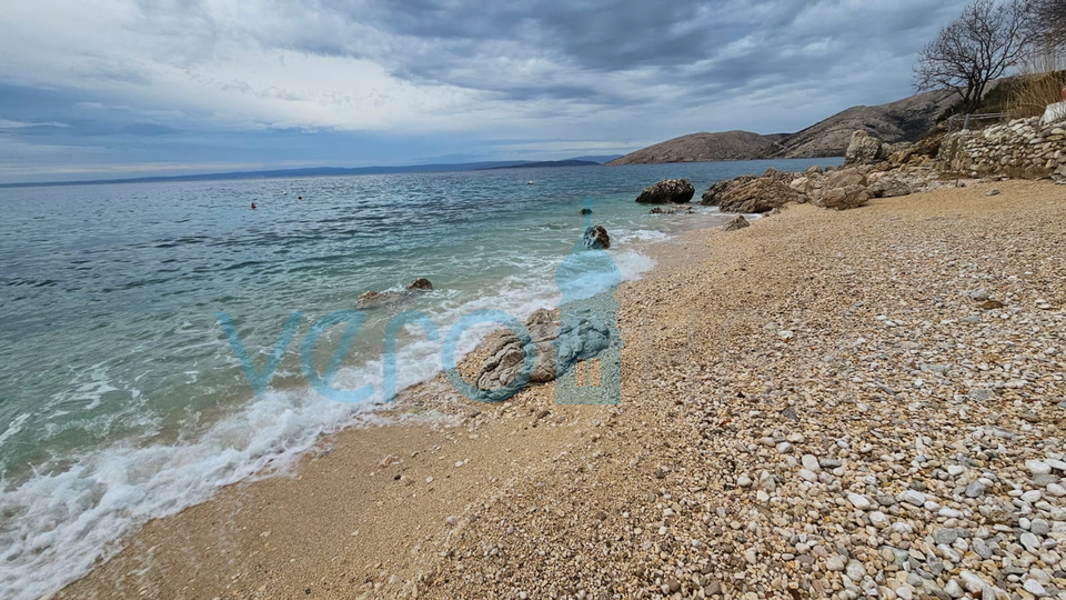 Otok Krk, Stara Baška, kamena kuća, samostojeća, 60m do mora, parking, pogled, prodaja