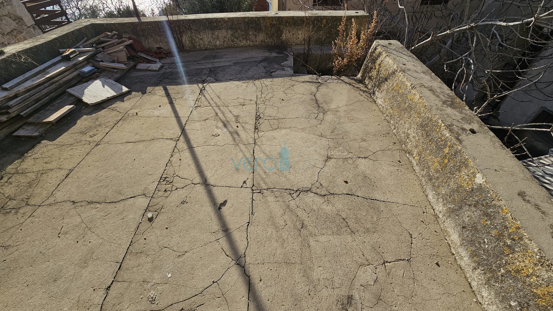 Krk Island, Stara Baška, stone house, detached, 60m to the sea, parking, view, for sale